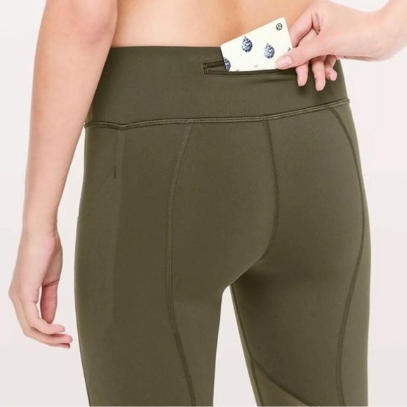 Lululemon Pace Rival Leggings Mid-rise size 8, No Piling! 22" inseam - Picture 3 of 9